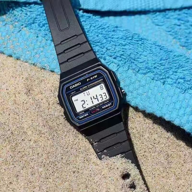 卡西欧手表情侣手表男女同款 Casio F...