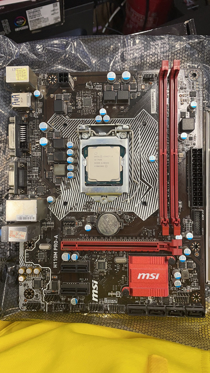 因升级电脑，换下来的主板和cpu，性能没问...