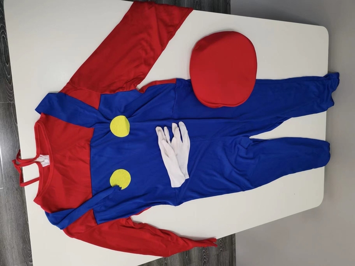 万圣节礼服 马里奥女南瓜 女成人Cos服