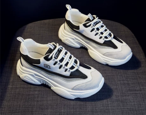 老爹鞋女2020新款秋冬季网红百搭二棉鞋加...