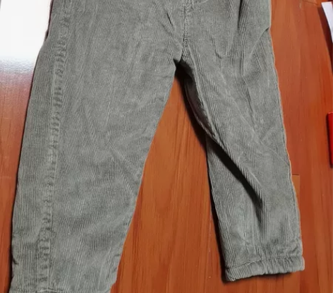 加绒灯芯绒厚裤子，码数90 感兴趣的话点“...