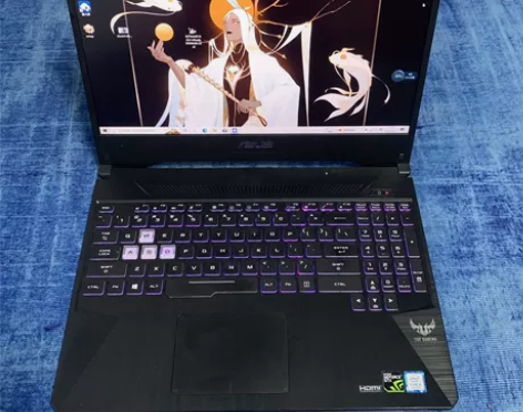 9成新GTX1650华硕飞行堡垒7笔记本电...