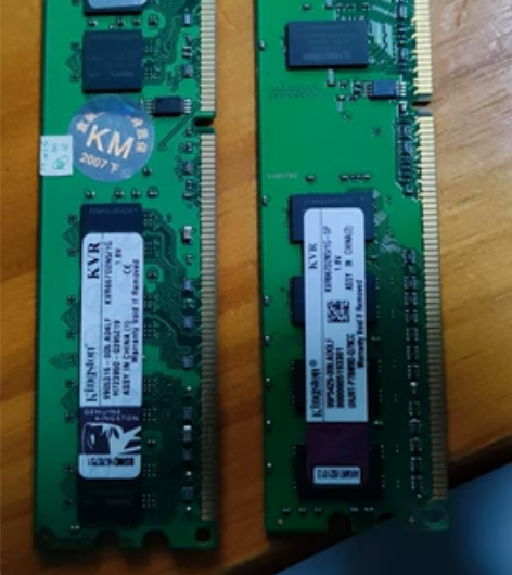 金士顿ddr2 667 内存1G ，4条。...