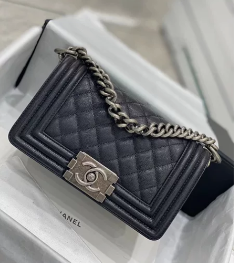 leboy黑银牛 鱼子酱小号 全新 非正 ...