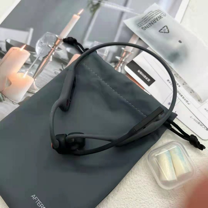 包邮顺丰。韶音asc100骨传导蓝牙耳机。...