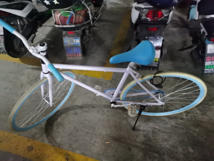 死飞自行车，今年6月4号在京东买的，车加上...
