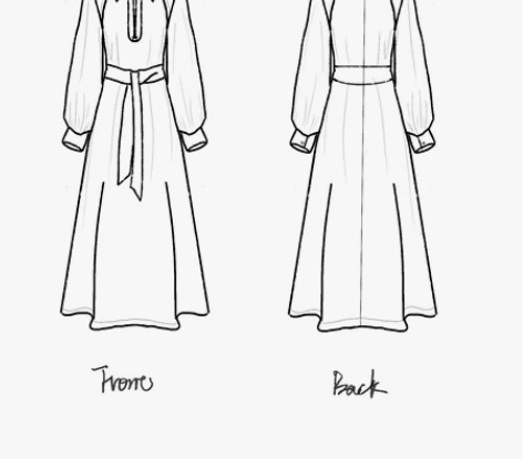 【服装款式图代画】秒出单 效果图结构图 感...