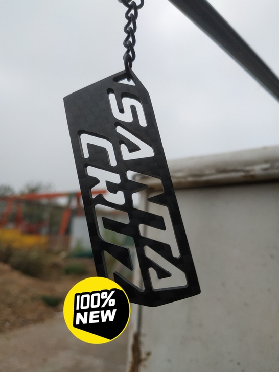 Santa cruz自行车挂件 碳纤维自行...