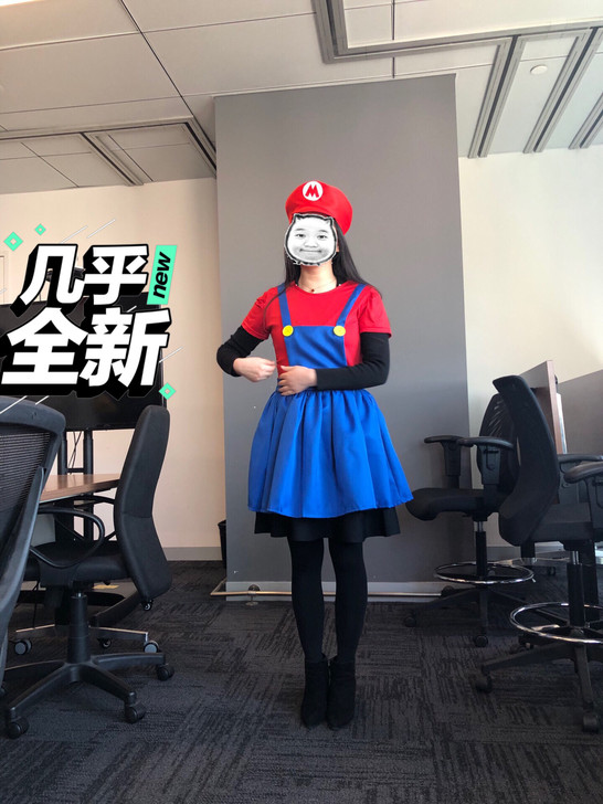 马里奥成人Cosplay服装/马里奥化妆舞...