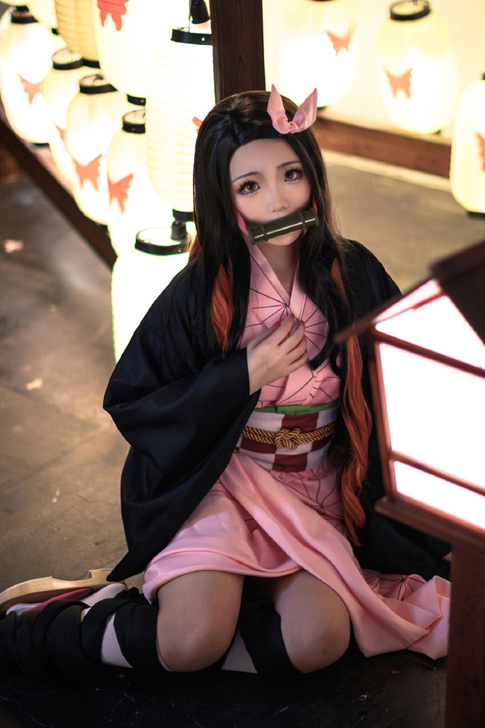 漫之源 Cosplay 弥豆子 可以送假发