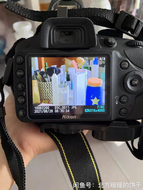 出闲置自用一套尼康D3200单反相机带18...