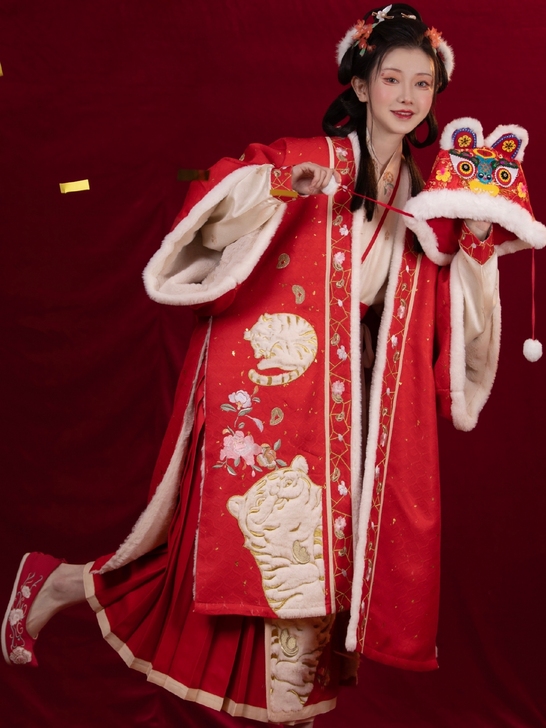 转单 芥子记【虎乐陶陶】宋制冬款原创正品刺...