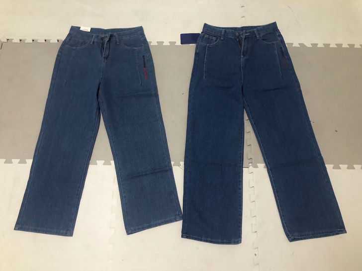 28女士全新阔腿牛仔裤