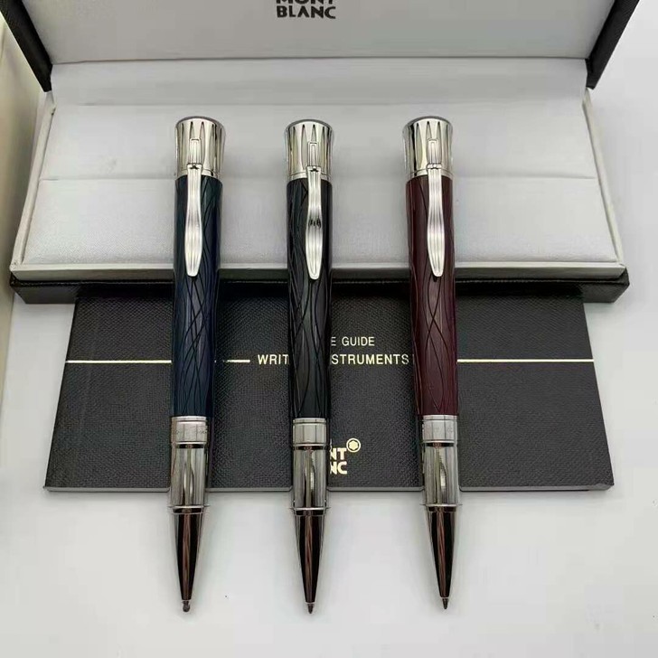 万宝龙  马克吐温  原子笔、签字笔，三色...