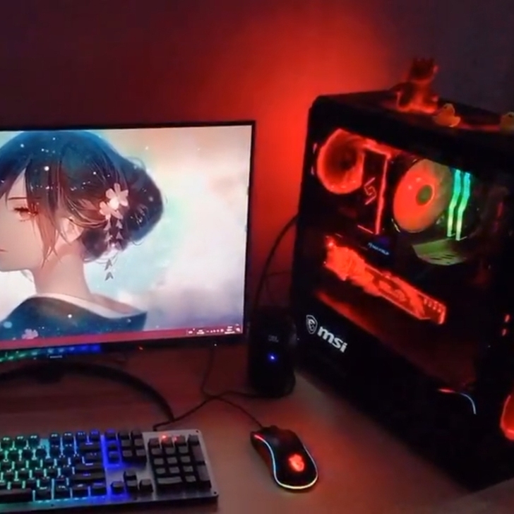 台式电脑 主机 显示器整套