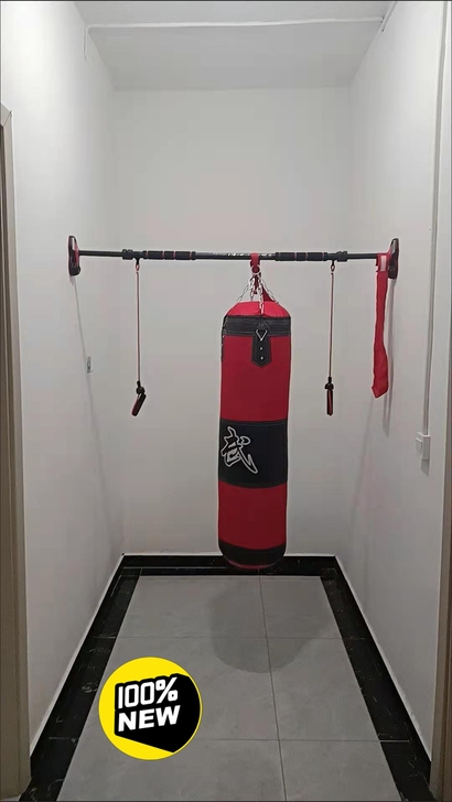 家用散打拳击沙袋吊式实心沙包跆拳道不倒翁成...