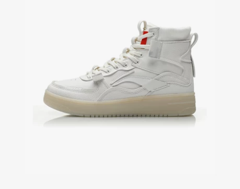 双11预售李宁高帮板鞋女鞋官网秋冬休闲鞋百...