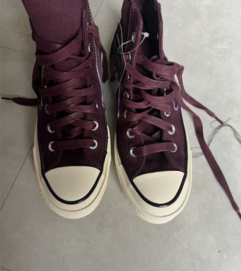 盲盒 匡威 37码 感兴趣的话点“我想要”...