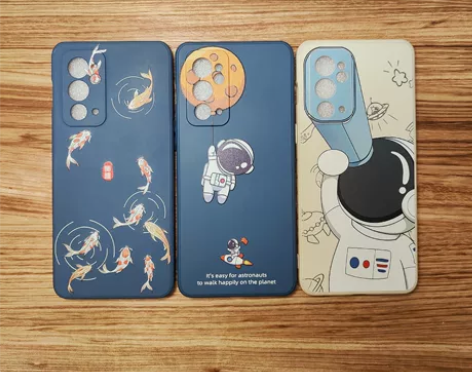 三个One Plus一加9rt手机保护壳，...