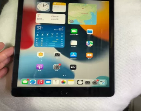 灰色iPad苹果平板电脑2021  9代i...