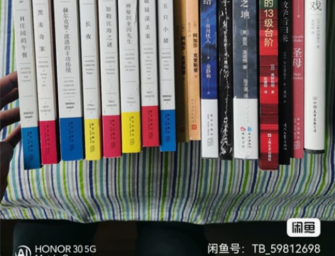 法医秦明、阿加莎克里斯蒂推理小说、大生意人...