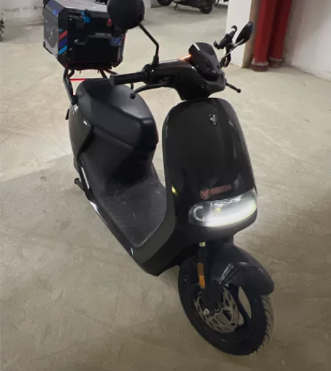 九号e80c一辆，72伏21安准新车，跑了...