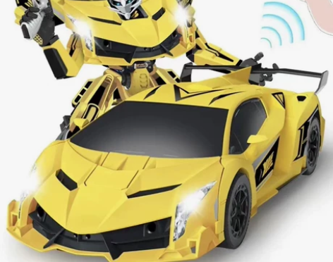 JJR/C 感应变形车遥控汽车机器人 大型...