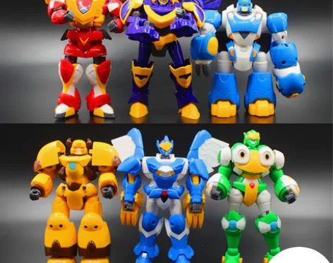 正版智尊星原小宝变形拆组装机器神勇战队机