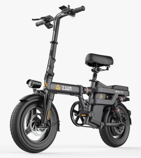 德国尊尚折叠电动自行车锂电池代驾超轻小型助...