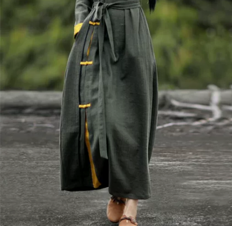 民族风裙 民族风长裙赫轩原著2021年秋冬...