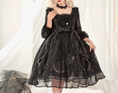 未知星辰 星球蝴蝶op洛丽塔lolita小...