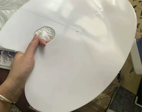 大号调色盘椭圆三线调色板水彩水粉绘画专用美...