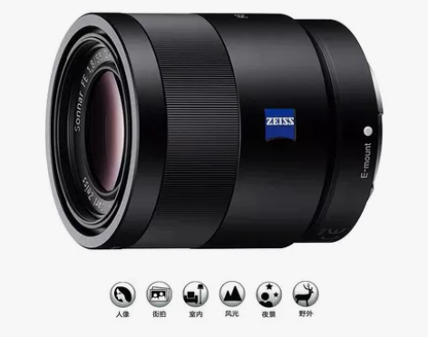 索尼镜头FE 55 F1.8，索尼镜头55...