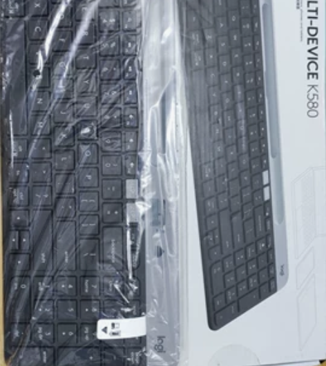 罗技 K580 轻薄多设备无线键盘 蓝牙键...