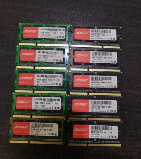 笔记本DDR3   4G拆机内存清一色16...