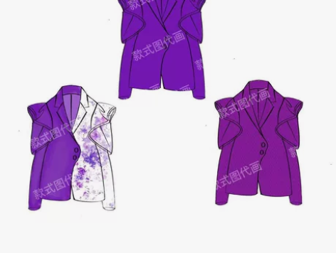 【服装款式图代画】可procreate/A...