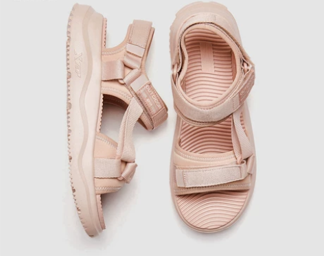 特步官方正品运动凉鞋女2022春夏季新款户...