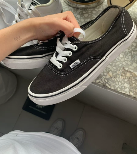 VANS AUT黑色滑板鞋38码潮牌 自定...