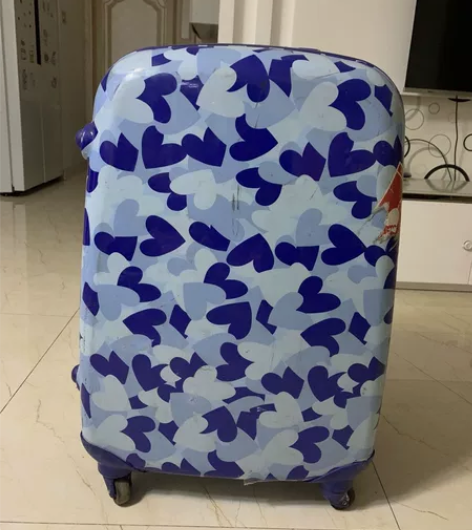 拉杆箱 兰花高70宽50 黑色高55宽4...