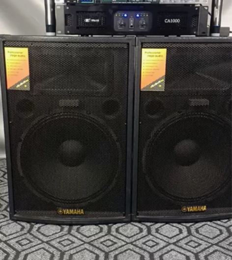 二手雅马哈库存舞台音响单15寸户外活动婚庆...