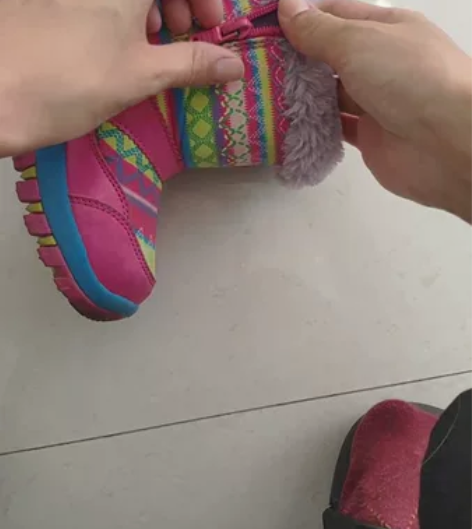 骆驼camkids 儿童棉鞋 28码 1...