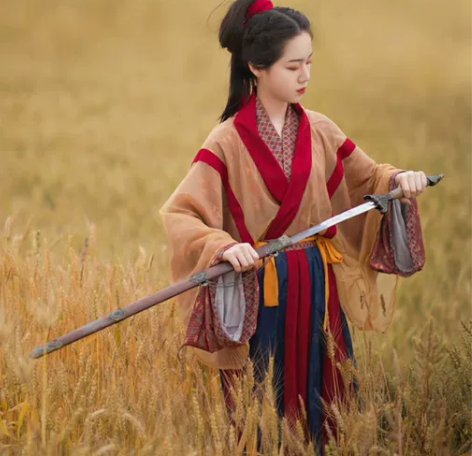 汀兰颂原创汉服枯离晋襦晋制十六破群星云纹夏...