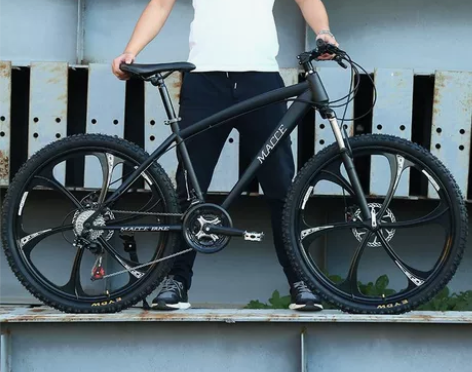 山地车自行车成人男女式变速单车双碟刹公路减...