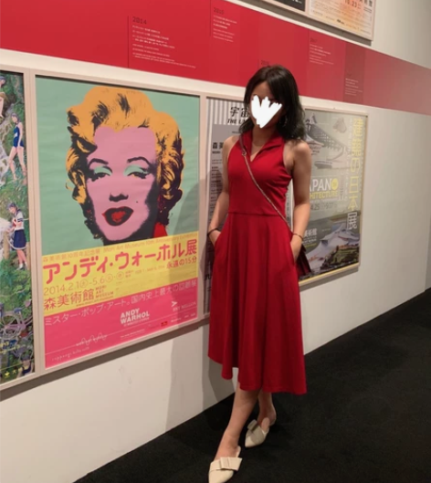 港风红裙 有口袋,很好看很有气场的裙子,回...