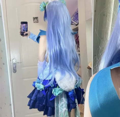 公孙离花间舞cos大全套 衣服+配饰+伞 ...