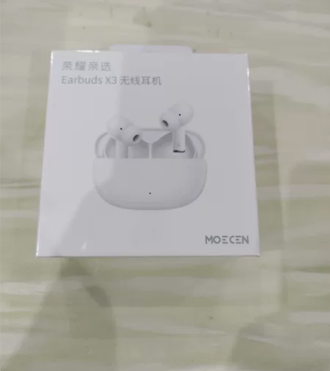 新荣耀亲选EarbudsX3蓝牙耳机 强悍...