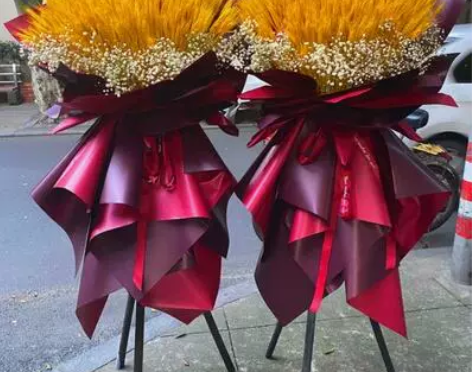 青岛开业花篮大麦鲜花同城市南市北四方李沧崂...