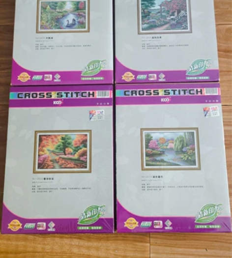 KS十字绣全新未拆封，一套不单卖 天鹅湖，...