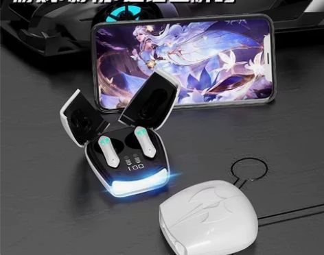 新款剪刀门电竞游戏蓝牙耳机吃鸡听声辩位无延...