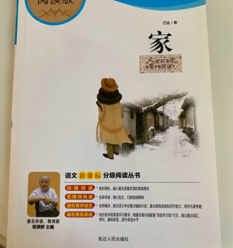 巴金《家》几乎全新 页面微黄，介意勿拍 图...